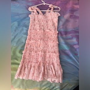 Katie J NYC Tween Floral Print Dress (M Size 10)